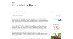 Desktop Screenshot of lacarceldepapel.com